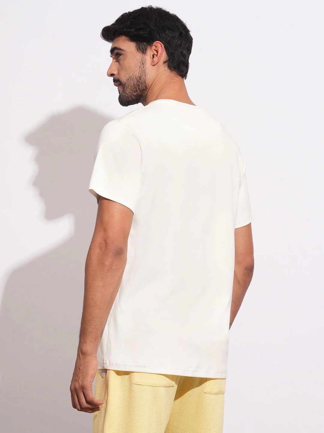 Being Human Men Brand Logo Printed Slim Fit T-shirt - Image 5