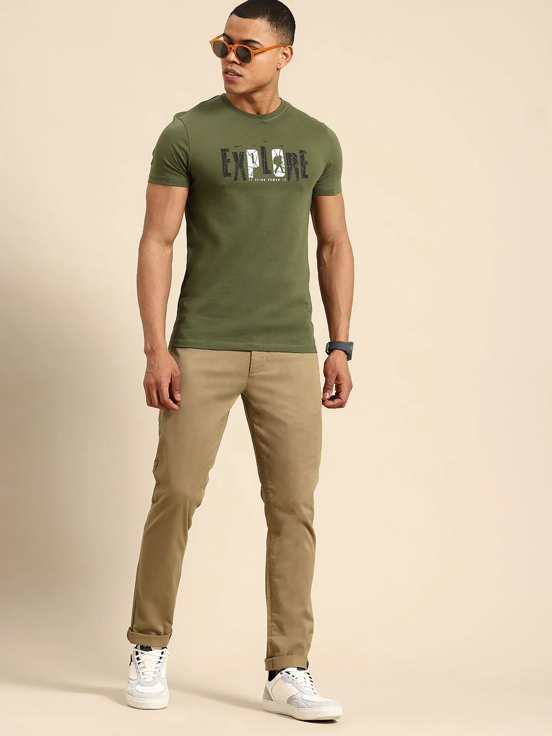 Being Human Men Chinos Trousers - Image 5