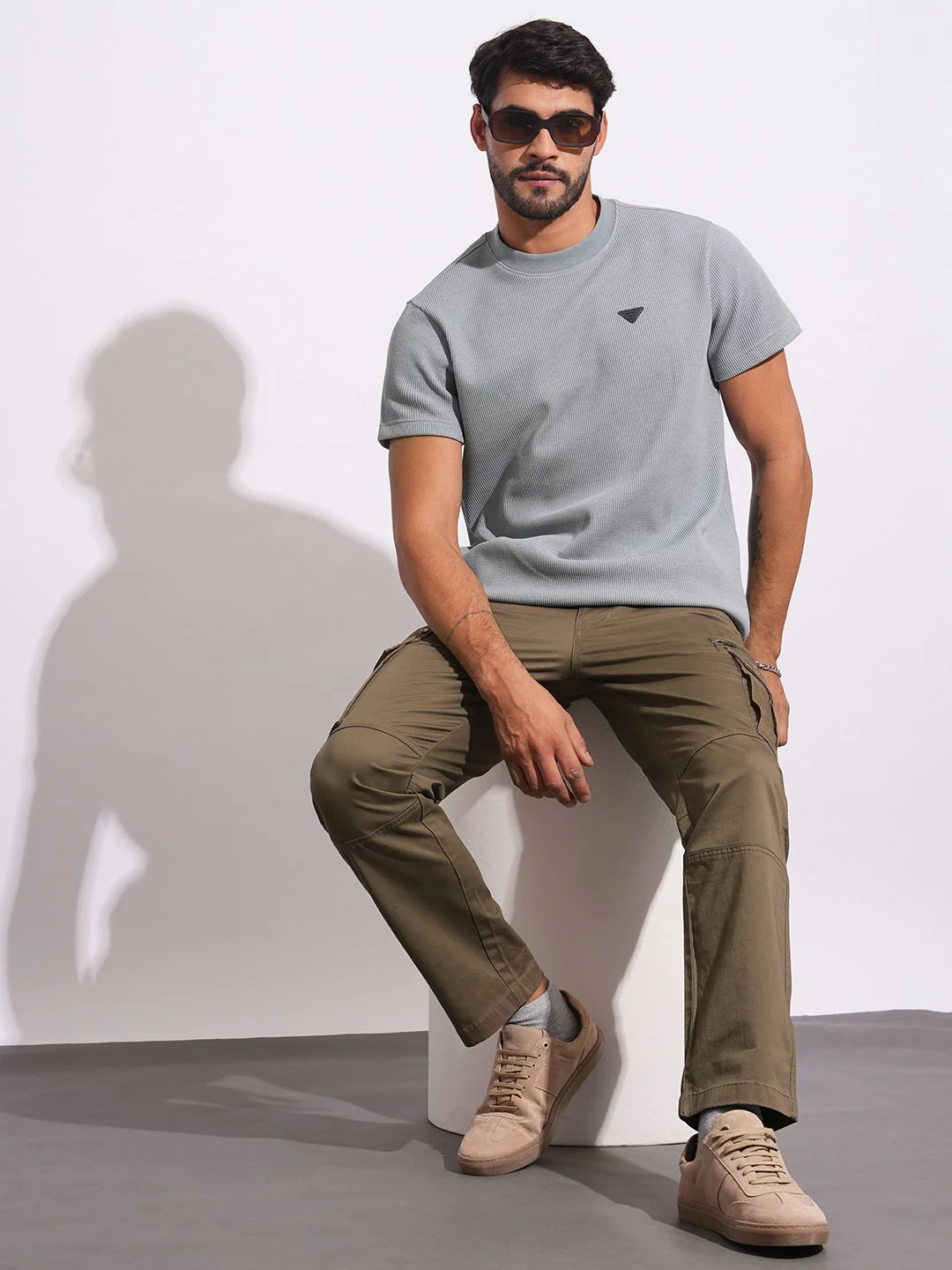 Being Human Men Classic Cargos Trousers - Image 5
