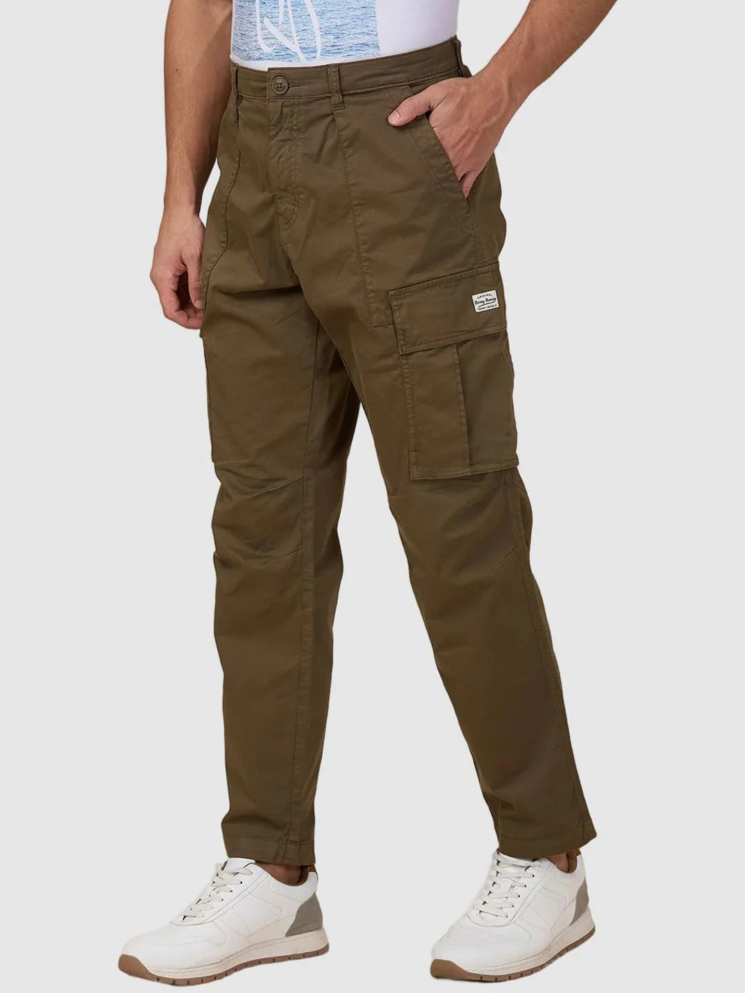 Being Human Men Classic Cargos Trousers - Image 2