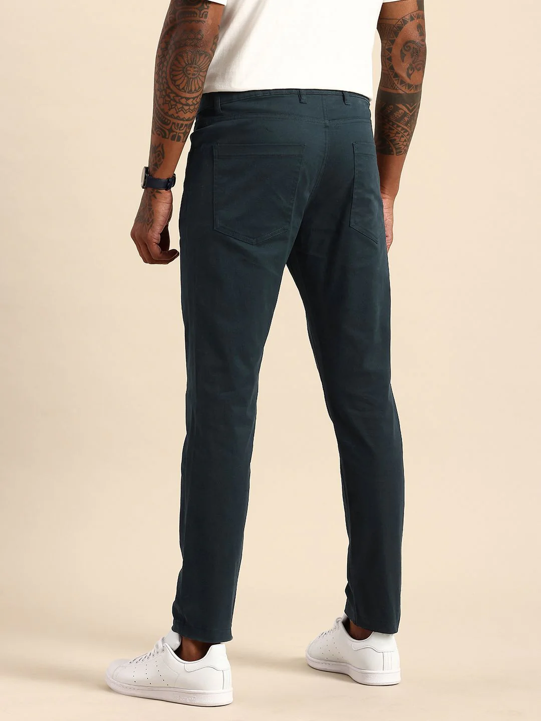 Being Human Men Classic Chinos Trousers - Image 3