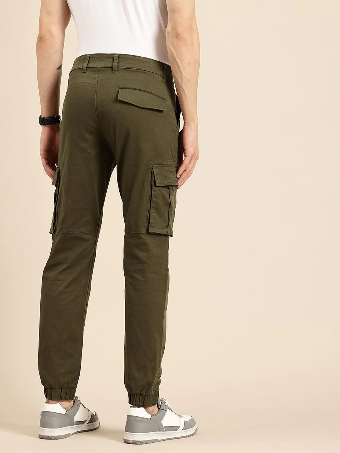 Being Human Men Classic Fit Joggers - Image 3