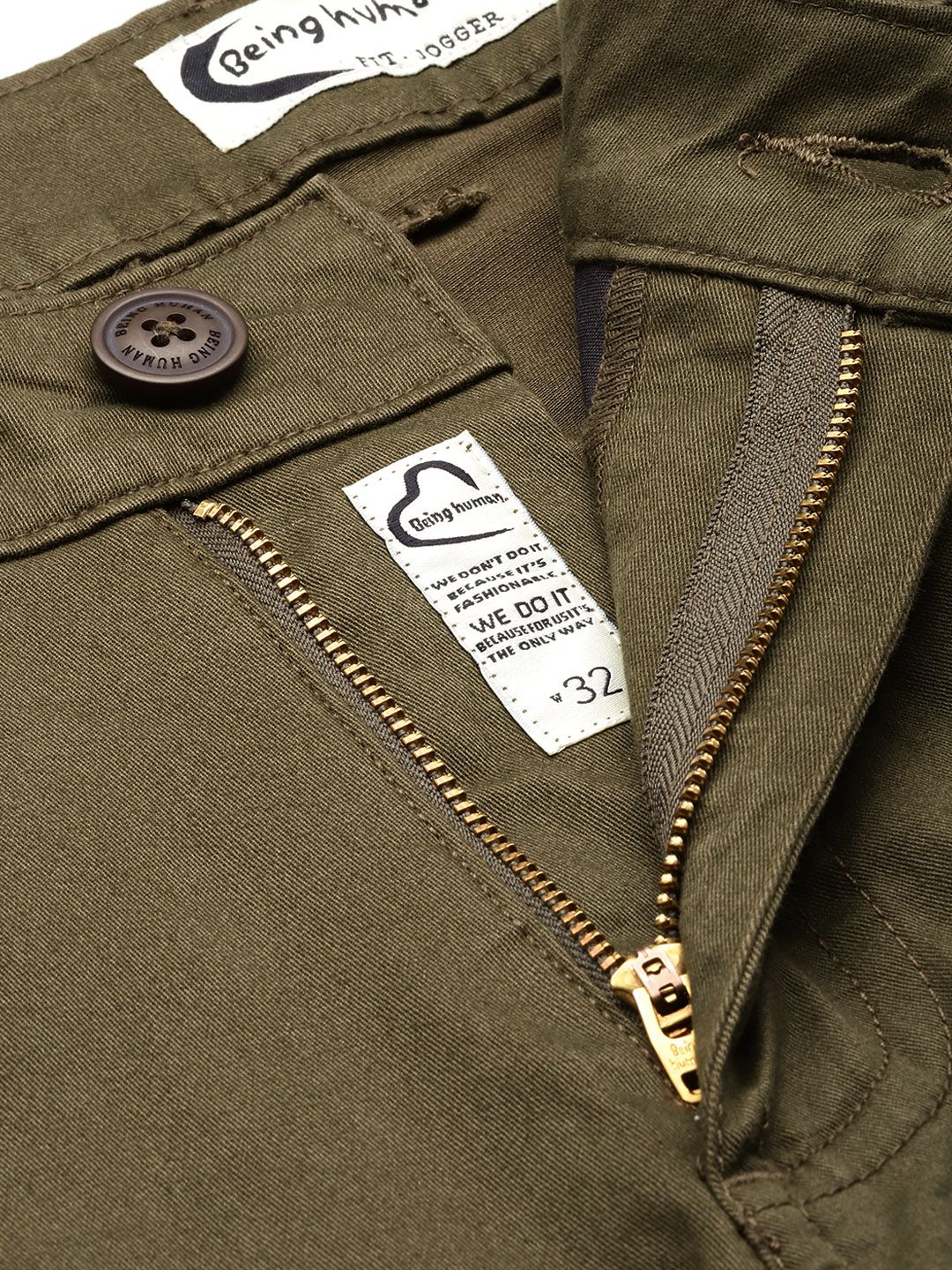 Being Human Men Classic Fit Joggers - Image 4
