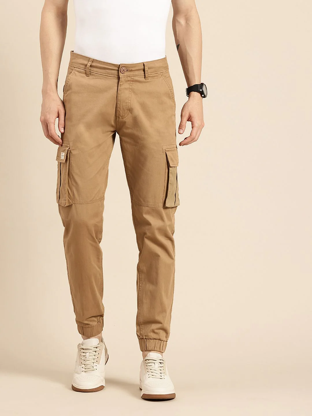 Being Human Men Classic Fit Joggers - Image 2