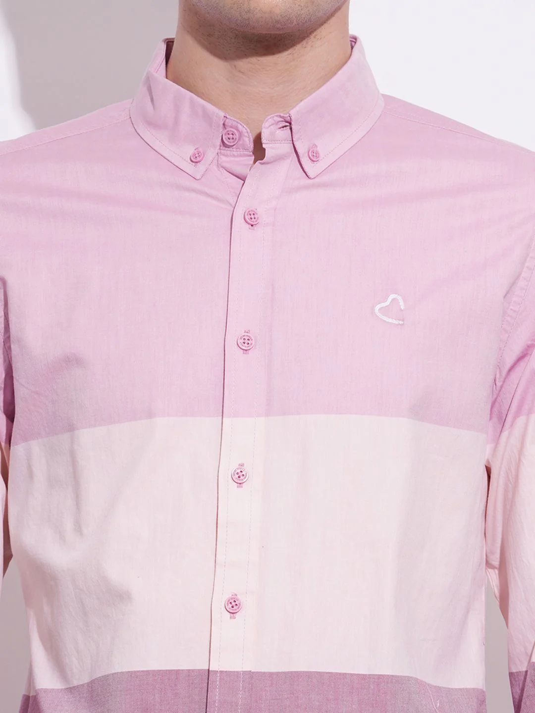 Being Human Men Classic Slim Fit Opaque Colourblocked Casual Shirt - Image 2