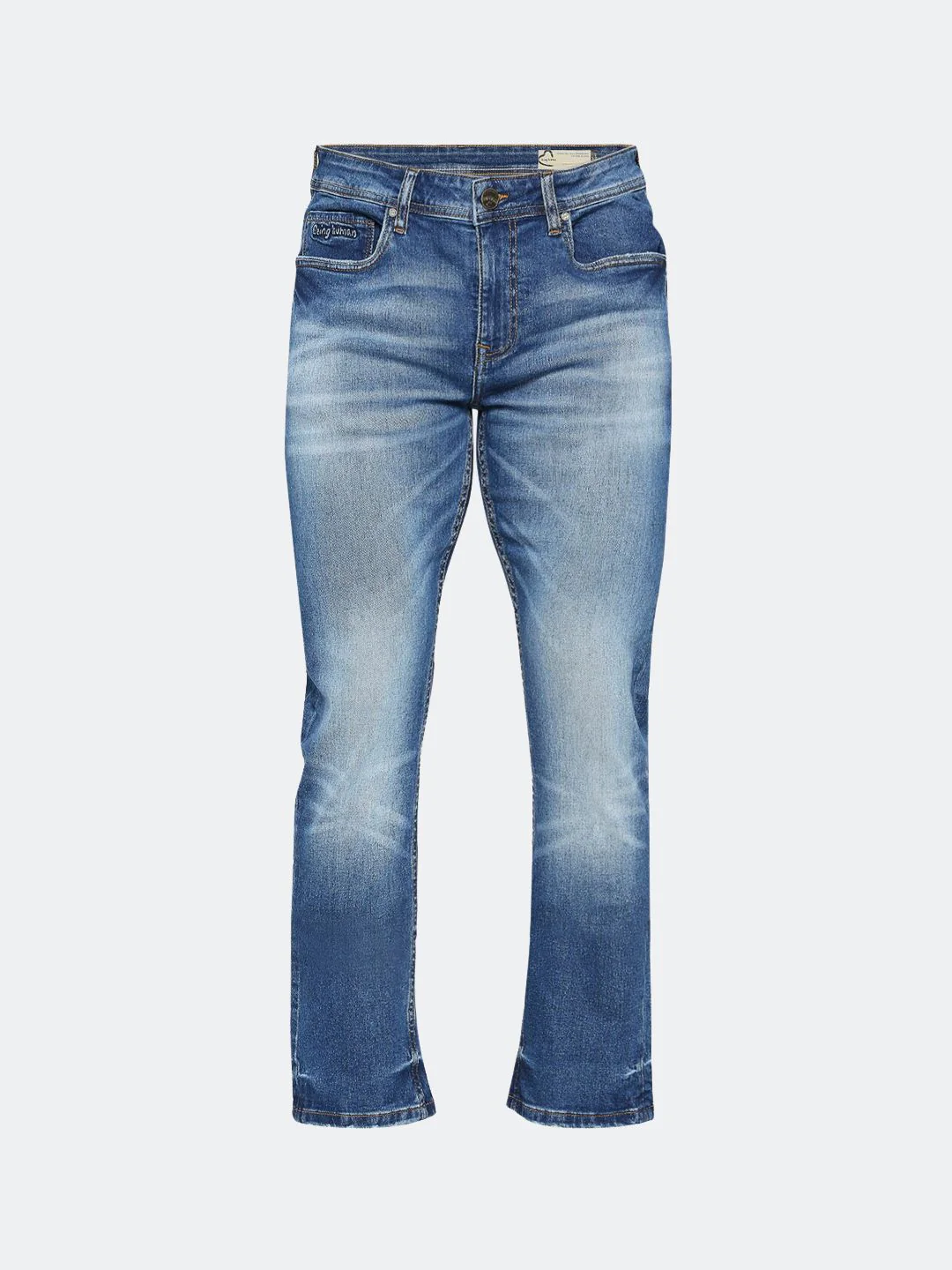 Being Human Men Clean Look Mid-Rise Heavy Fade Jeans - Image 7