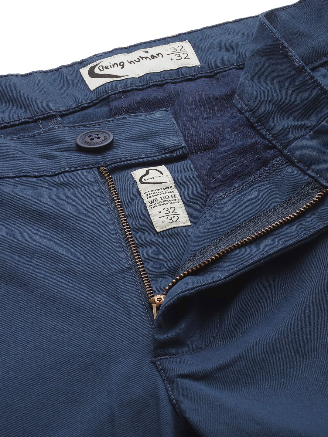 Being Human Men Comfort Chinos Trousers - Image 4