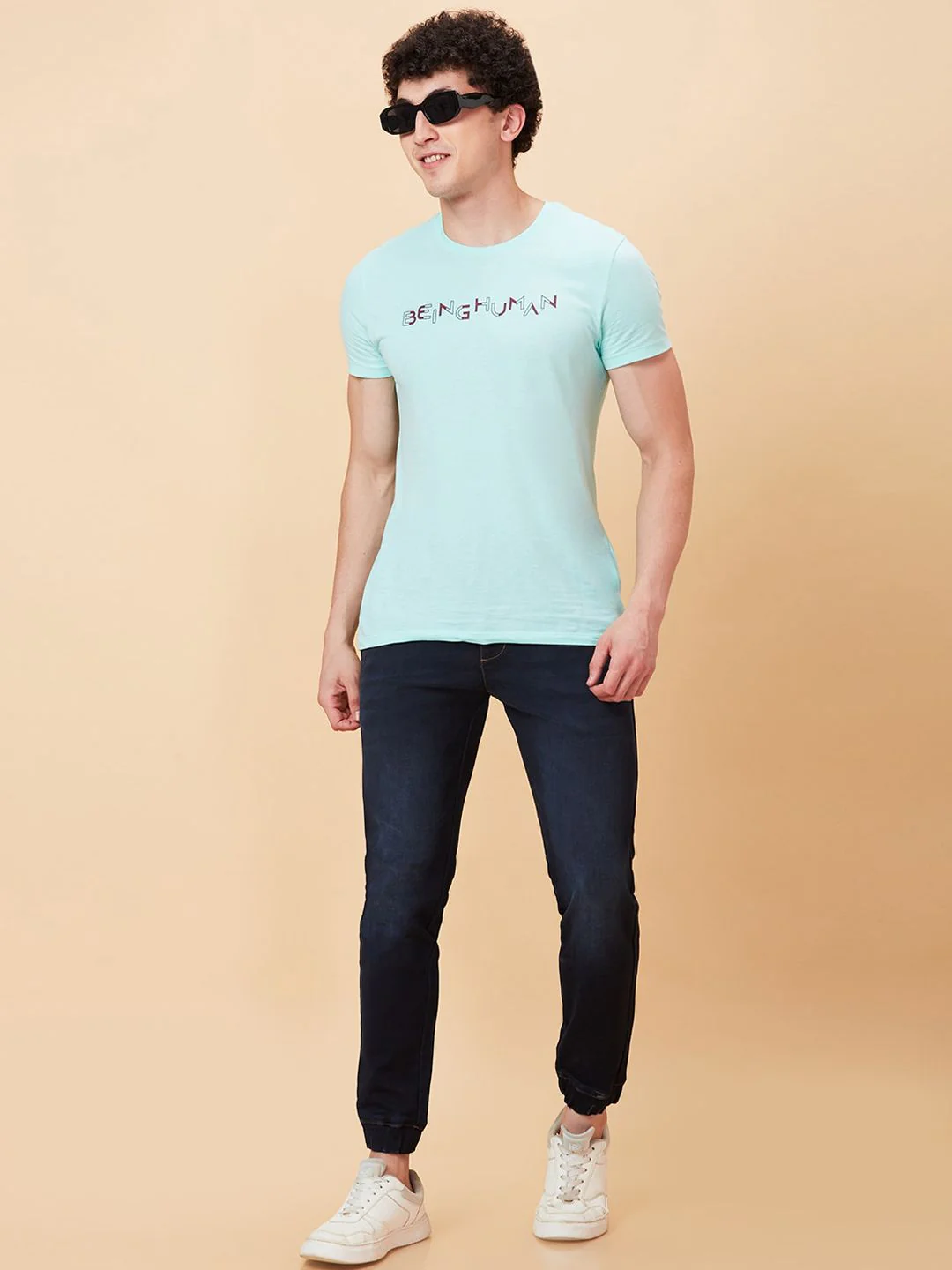 Being Human Men Cotton Mid-Rise Jogger - Image 4