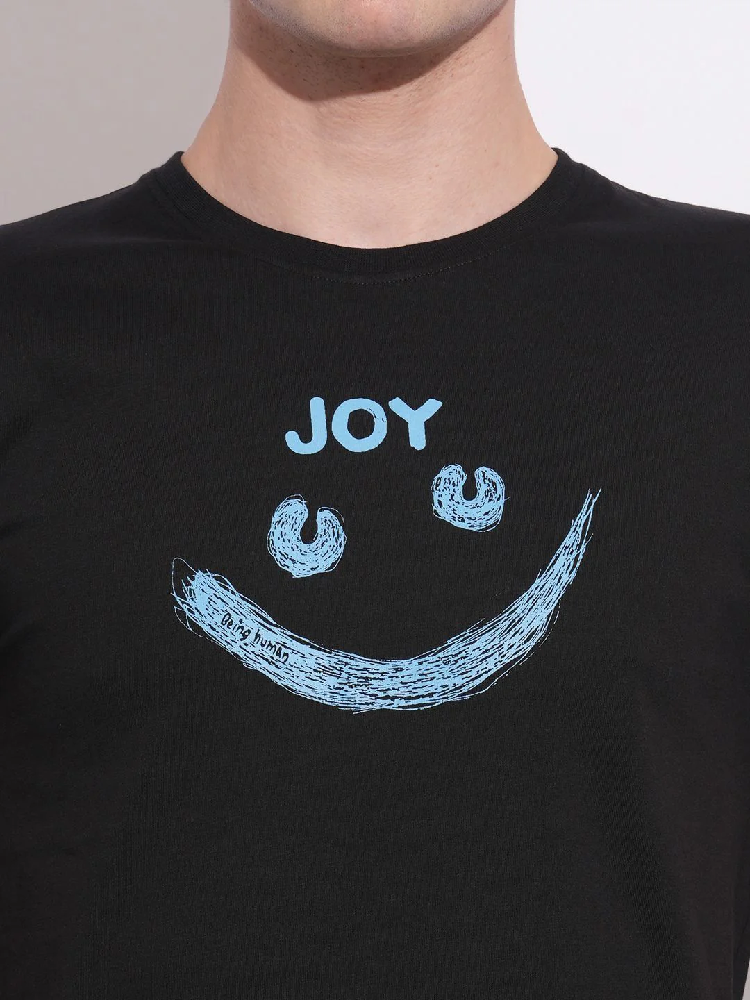 Being Human Men Graphic Printed Round Neck Cotton Slim Fit T-shirt - Image 2