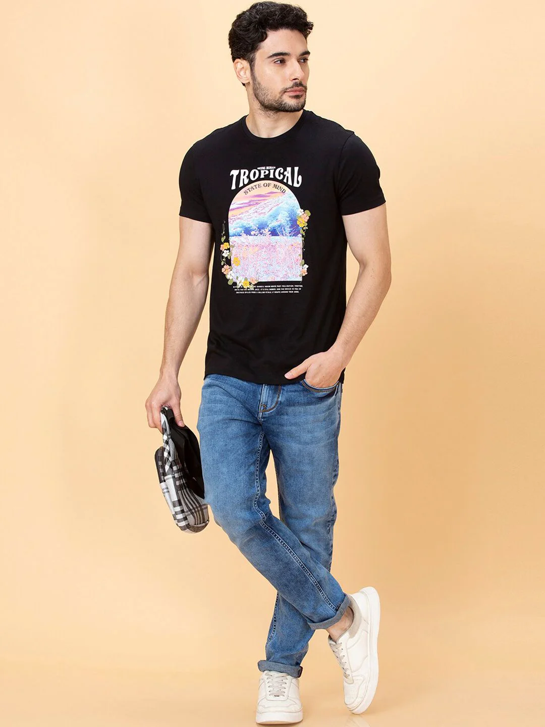 Being Human Men Heavy Fade Clean Look Stretchable Jeans - Image 4