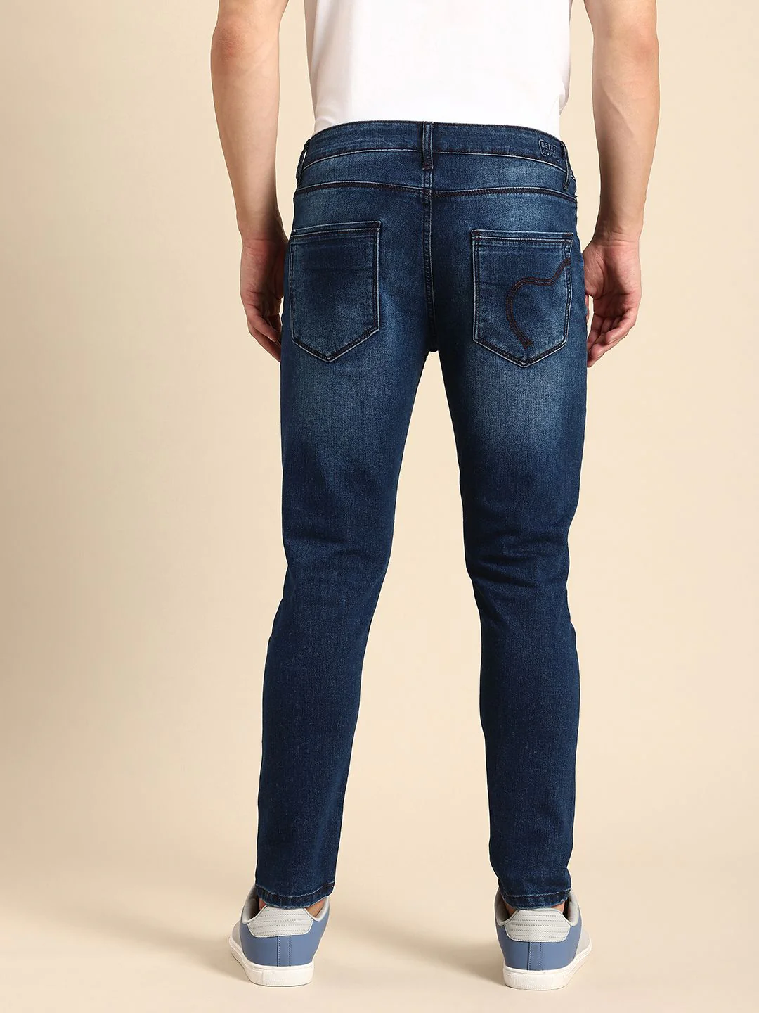 Being Human Men Heavy Fade Stretchable Jeans - Image 3