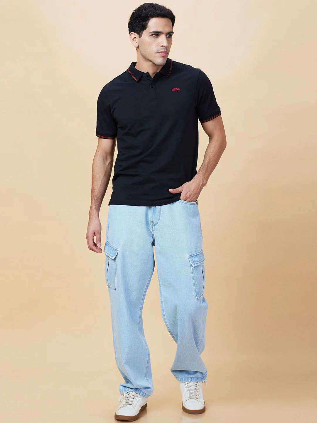 Being Human Men Low Distress Jeans - Image 5