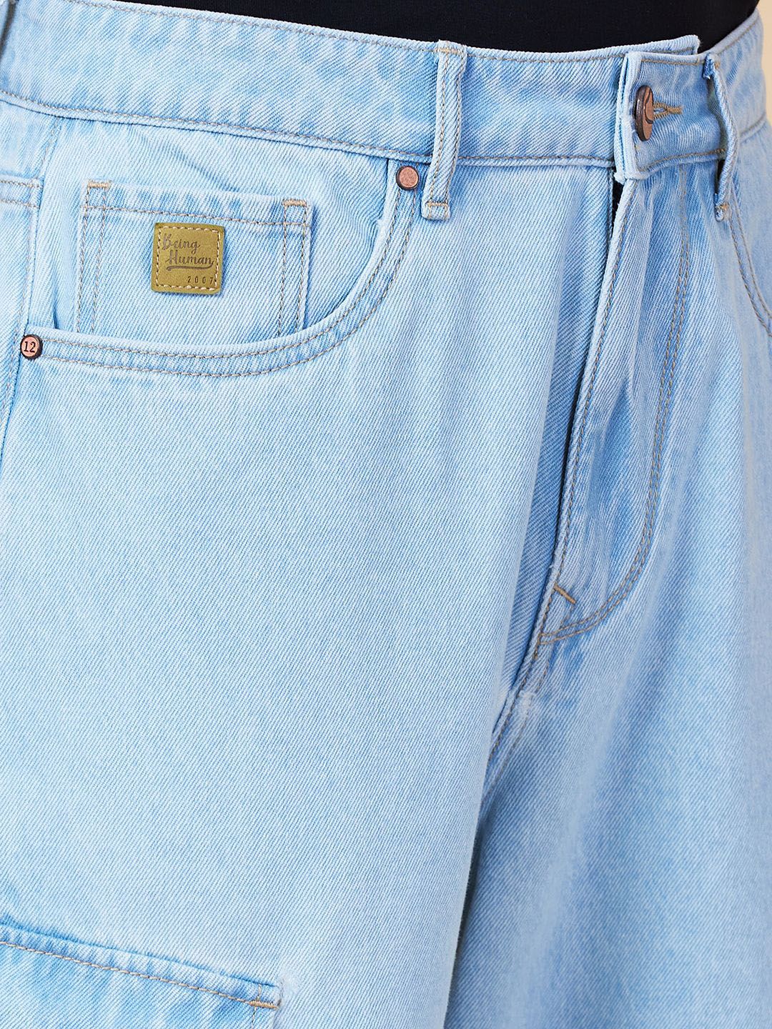 Being Human Men Low Distress Jeans - Image 6