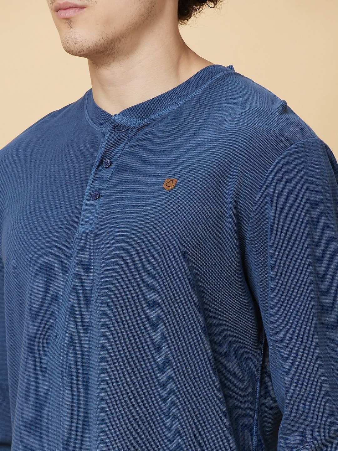 Being Human Men Mandarin Collar T-shirt - Image 5