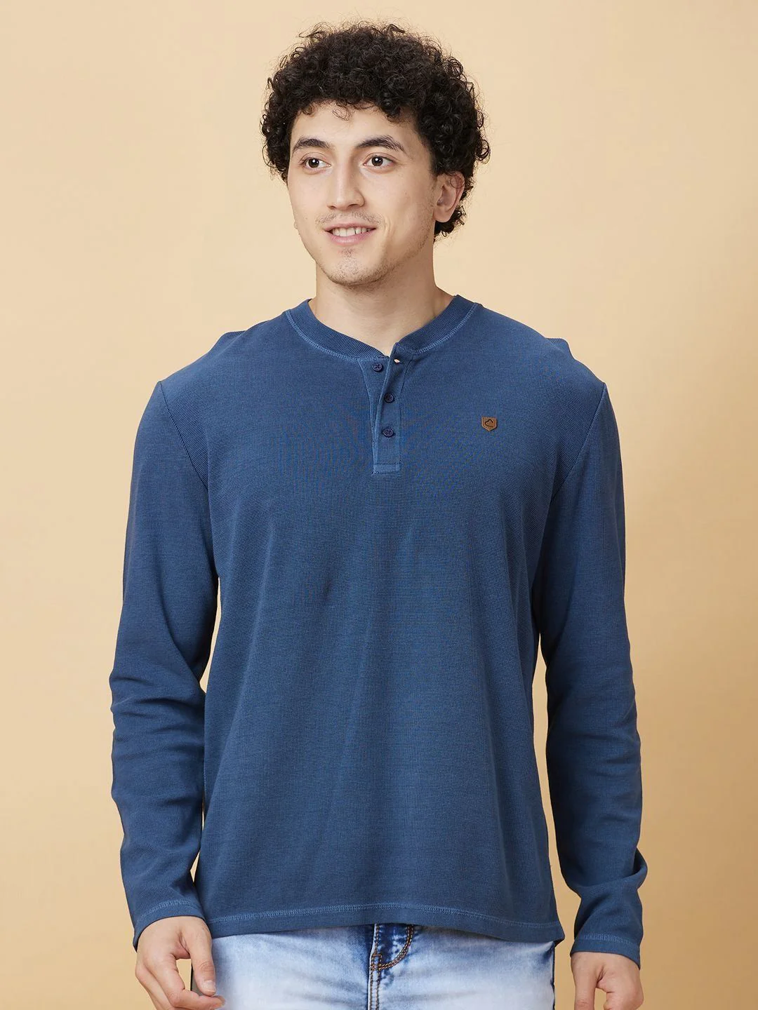 Being Human Men Mandarin Collar T-shirt - Image 6