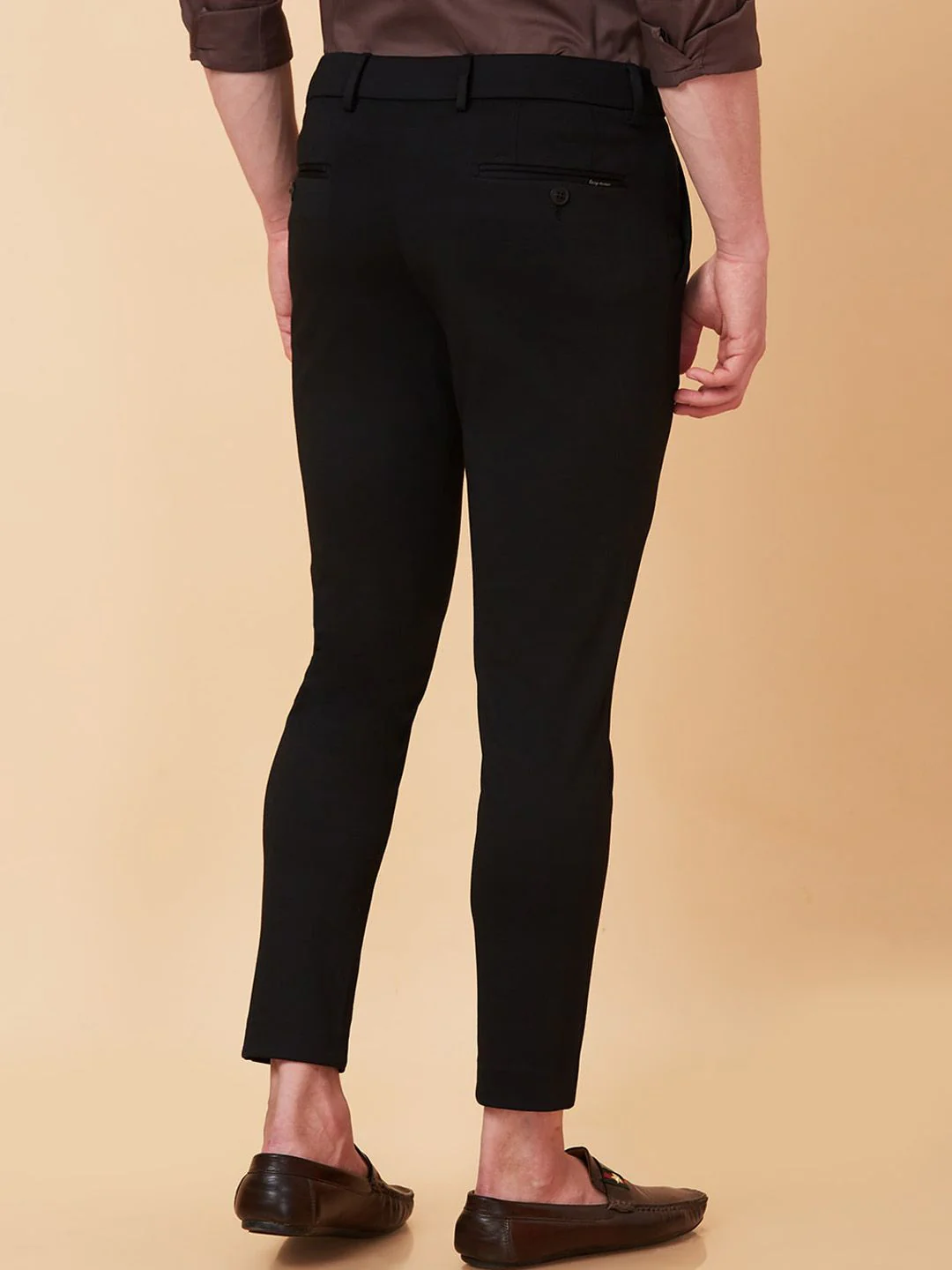 Being Human Men Mid Rise Easy Wash Cotton Chino Trousers - Image 3