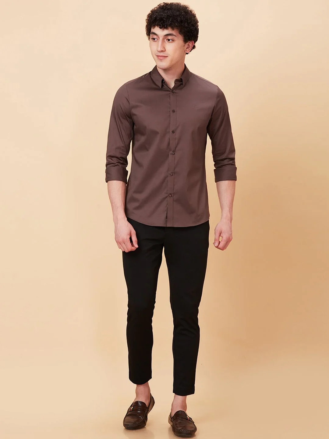 Being Human Men Mid Rise Easy Wash Cotton Chino Trousers - Image 5