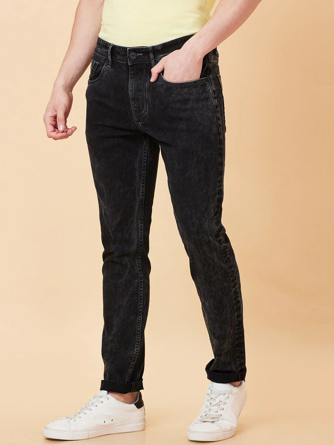 Being Human Men Mid-Rise Slim Fit Jeans - Image 2