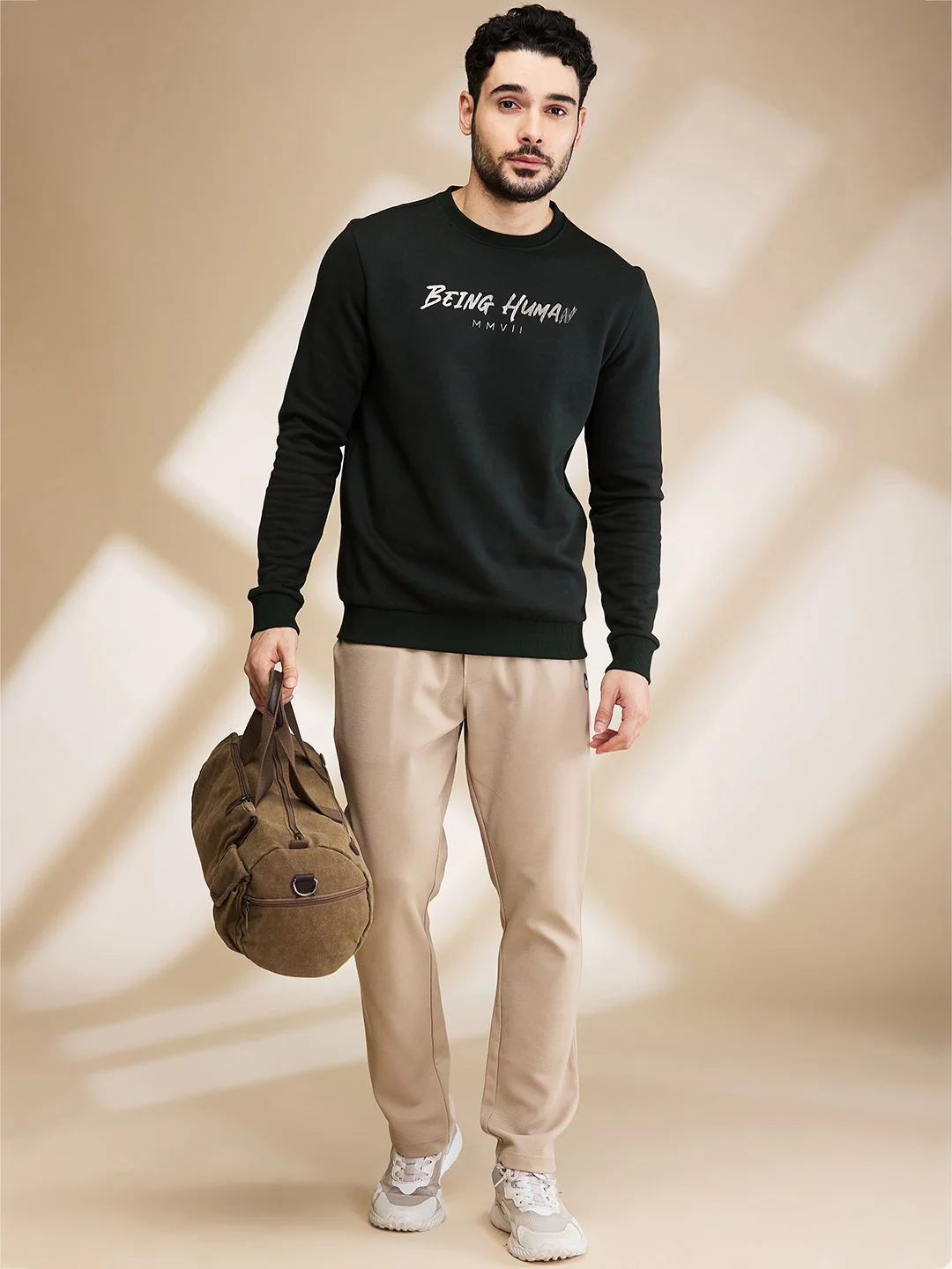Being Human Men Mid Rise Track Pants - Image 5