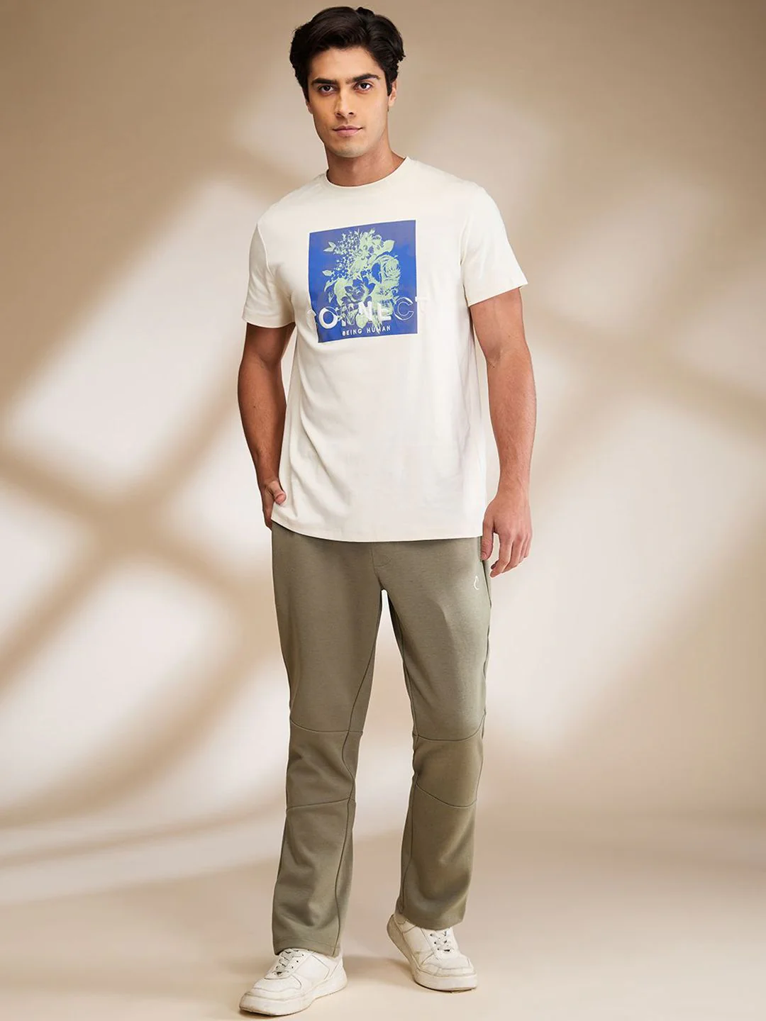 Being Human Men Mid-Rise Track Pants - Image 11
