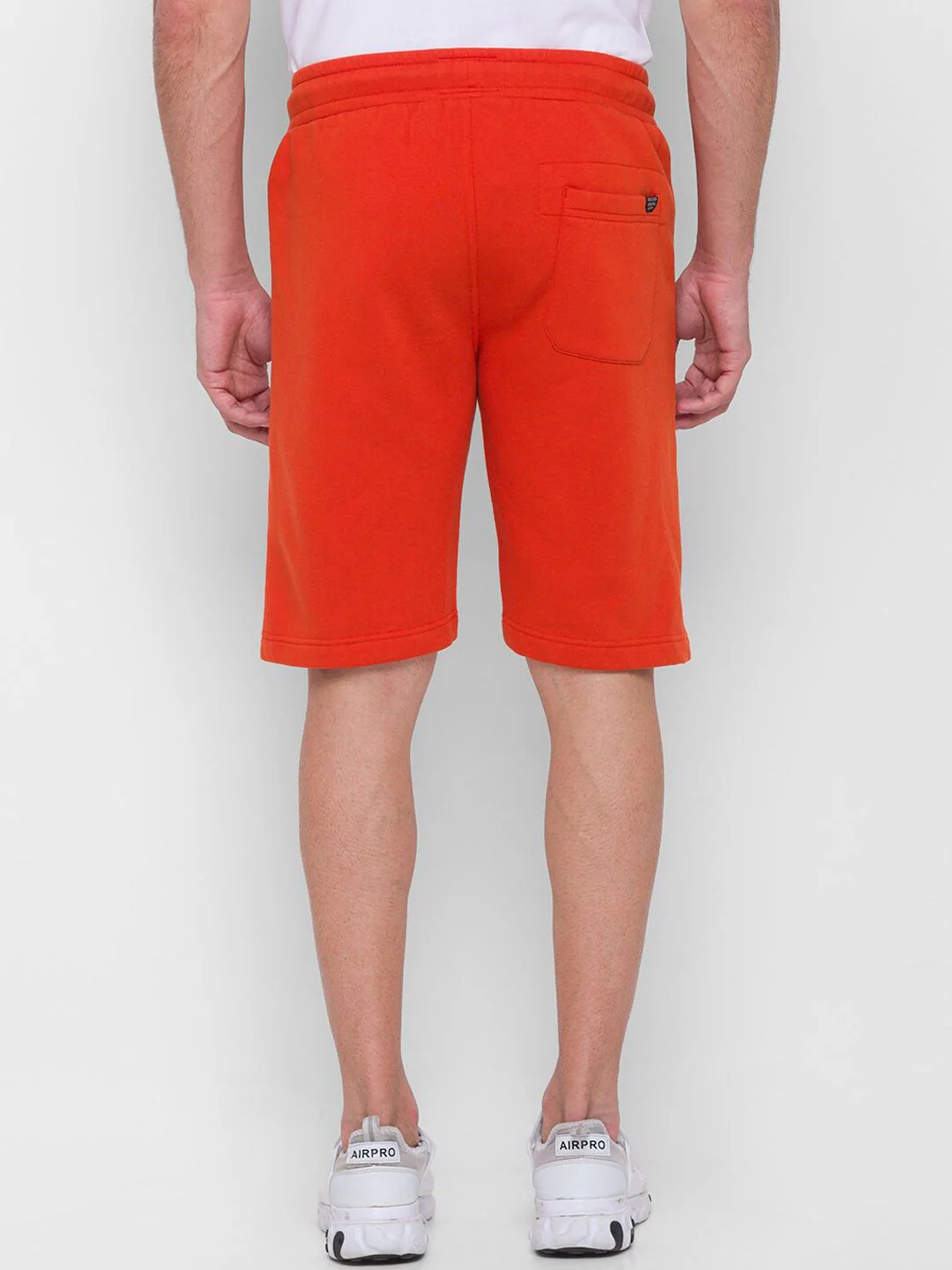 Being Human Men Orange Low-Rise Sports Shorts - Image 3
