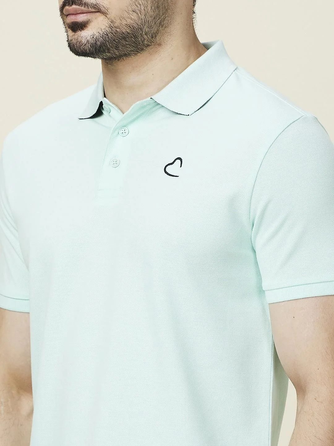 Being Human Men Polo Collar Slim Fit T-shirt - Image 2
