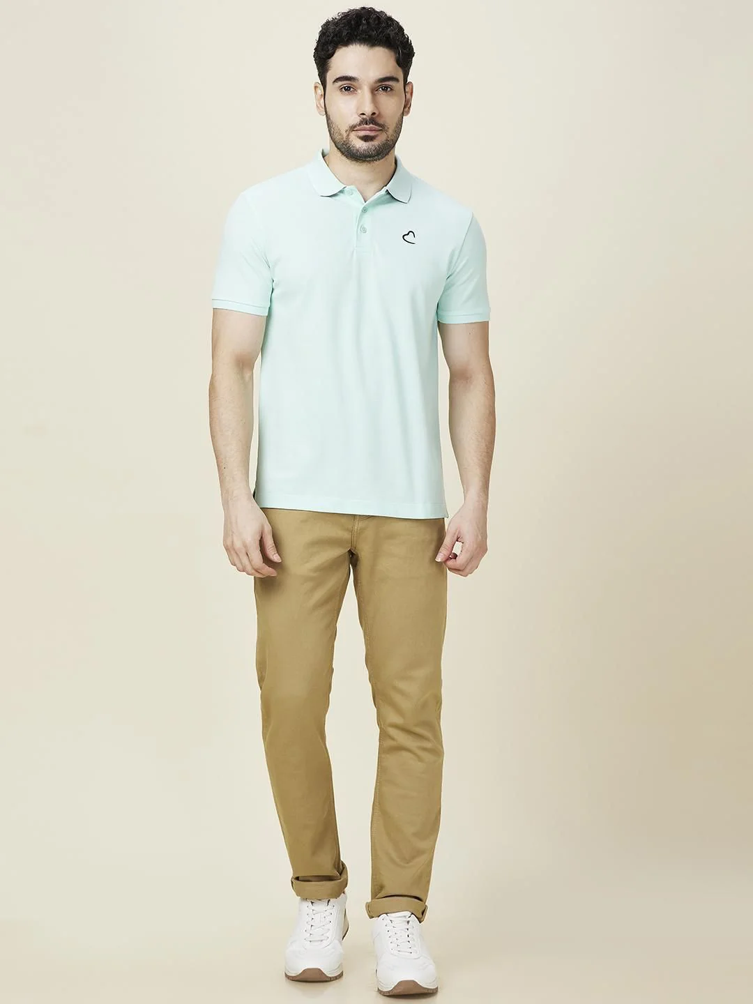 Being Human Men Polo Collar Slim Fit T-shirt - Image 6