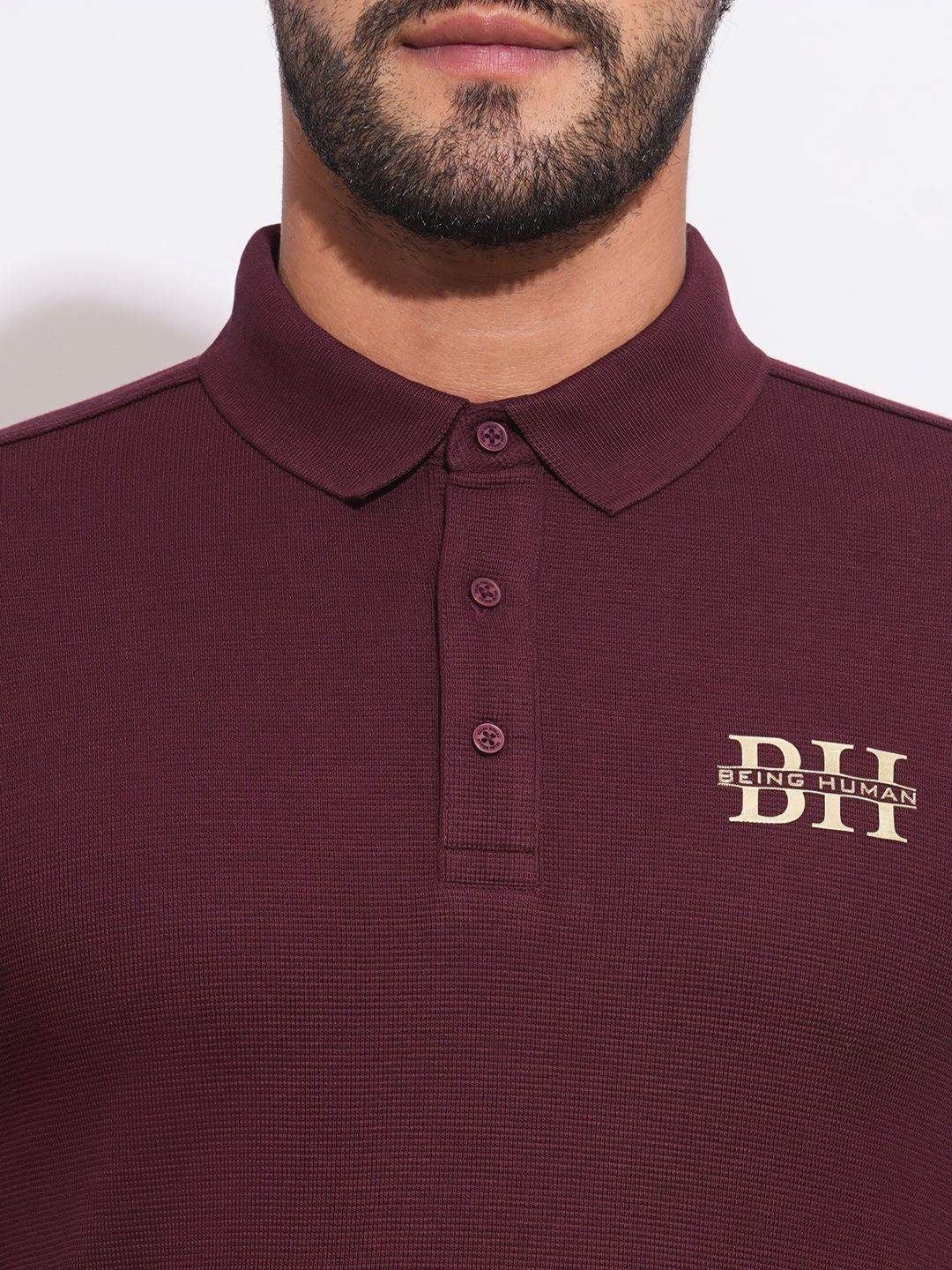 Being Human Men Polo Collar T-shirt - Image 2