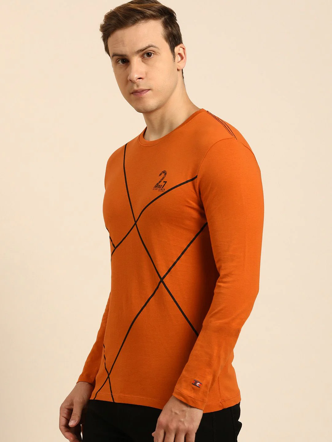 Being Human Men Printed Pure Cotton T-shirt - Image 5
