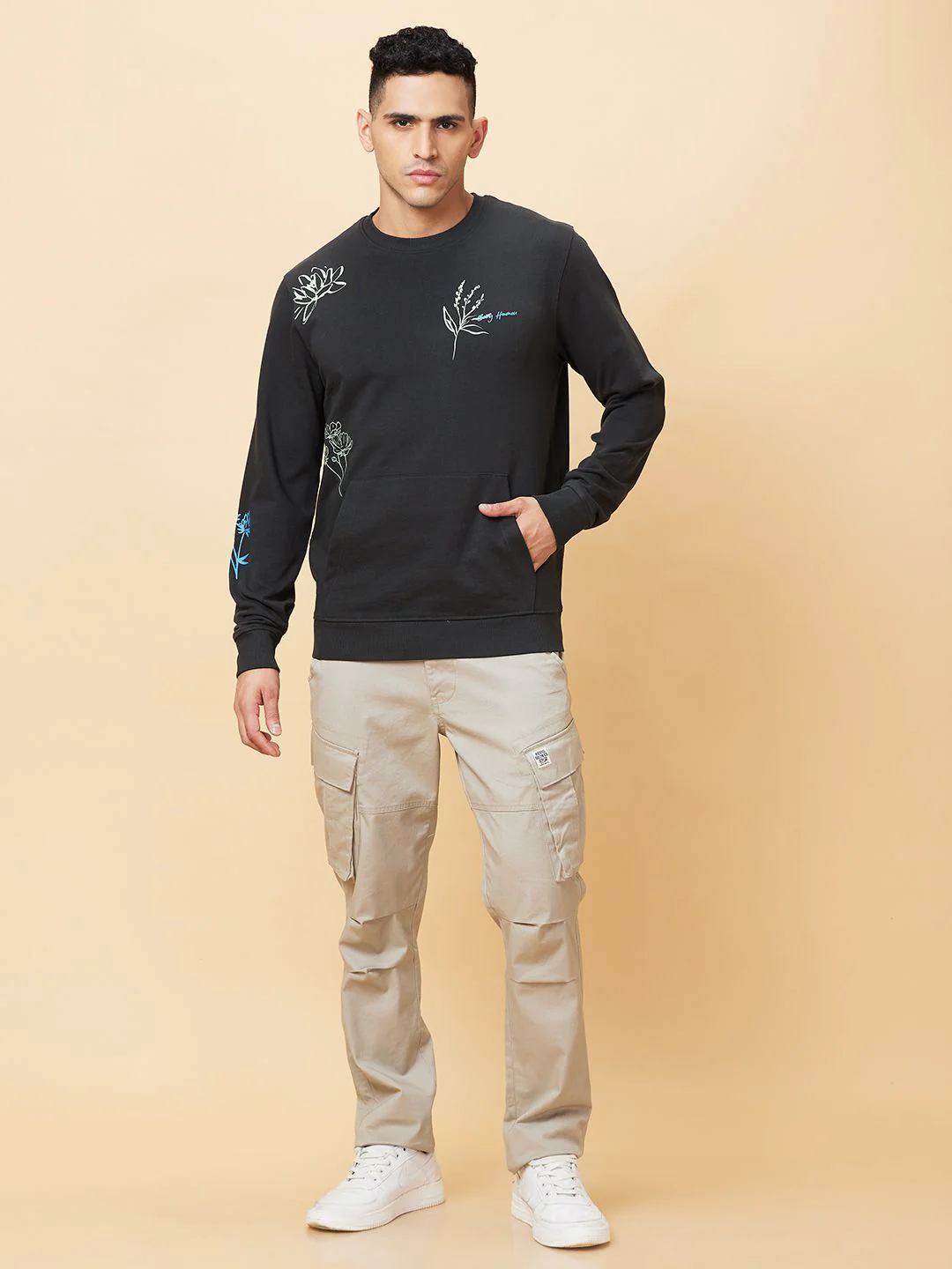 Being Human Men Printed Sweatshirt - Image 4