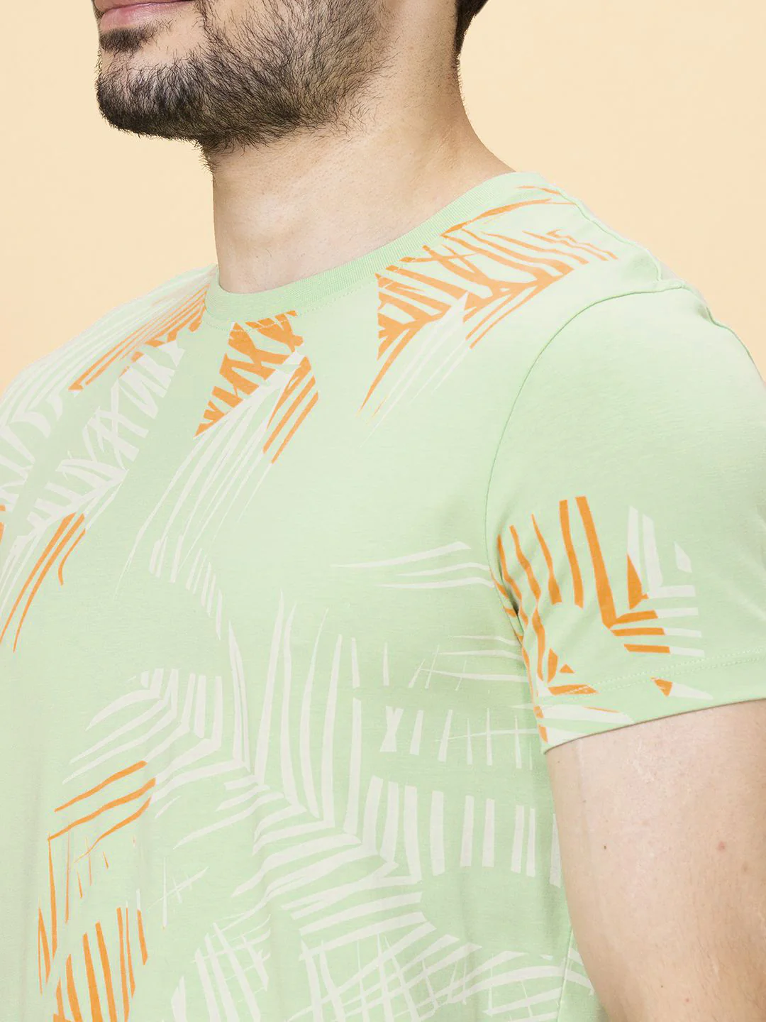 Being Human Men Round Neck Pure Cotton Printed T-shirt - Image 2