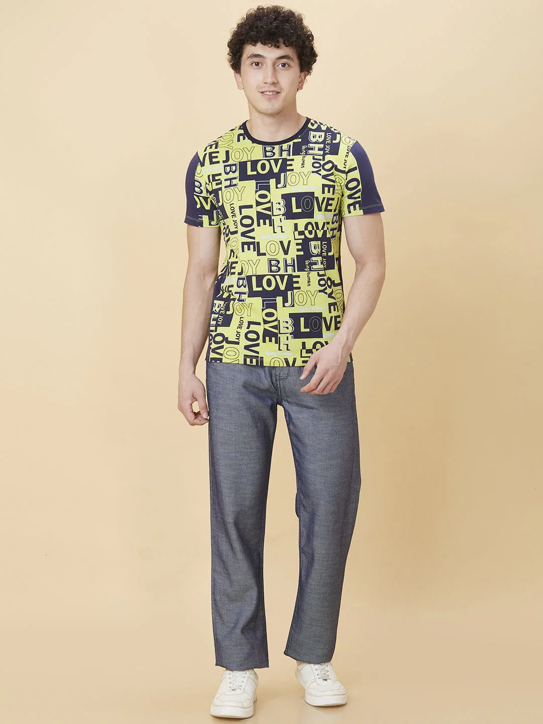 Being Human Men Round Neck Typography Printed T-shirt - Image 4