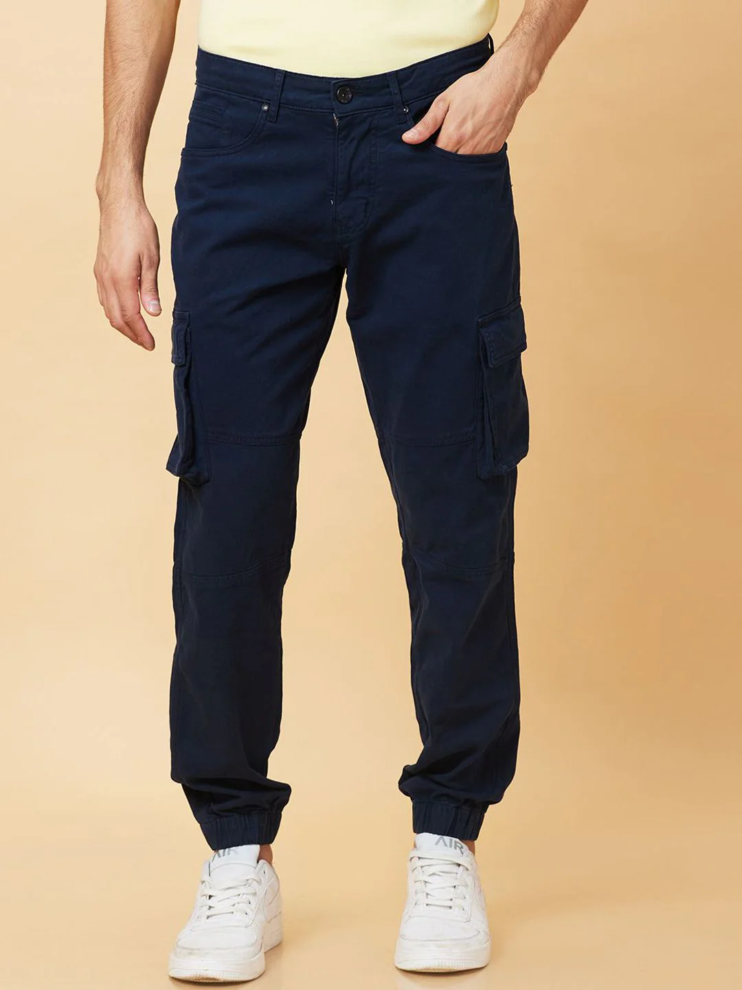 Being Human Men Slim-Fit Cargo Joggers