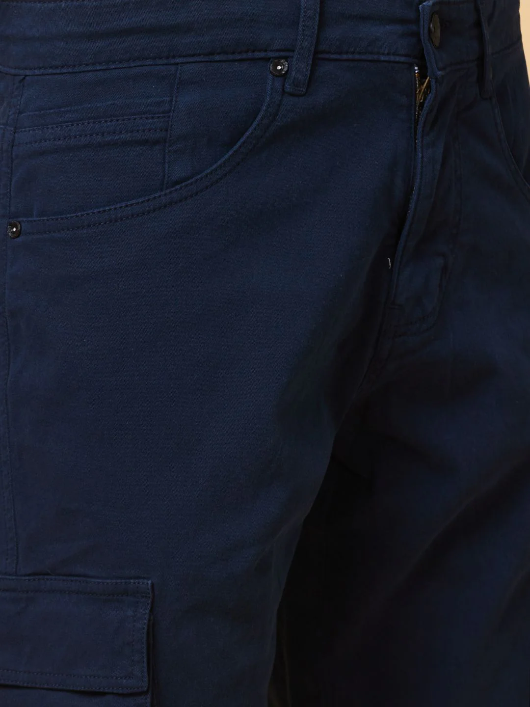 Being Human Men Slim-Fit Cargo Joggers - Image 6