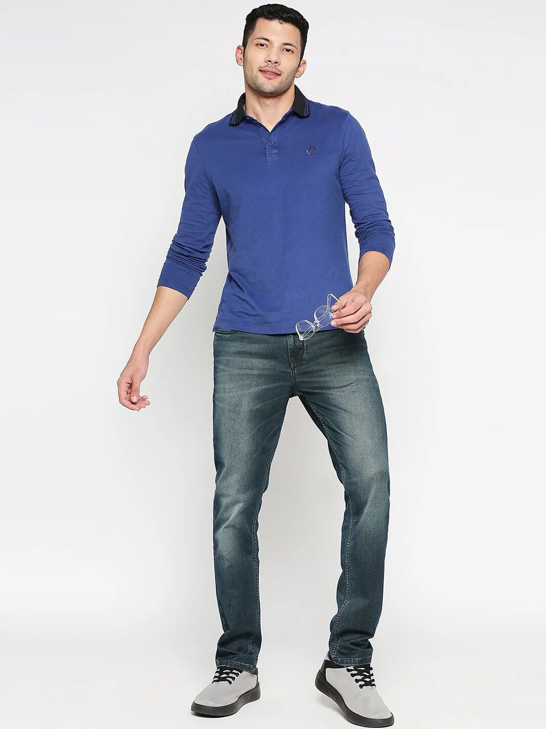 Being Human Men Slim Fit Clean Look Heavy Fade Jeans - Image 4