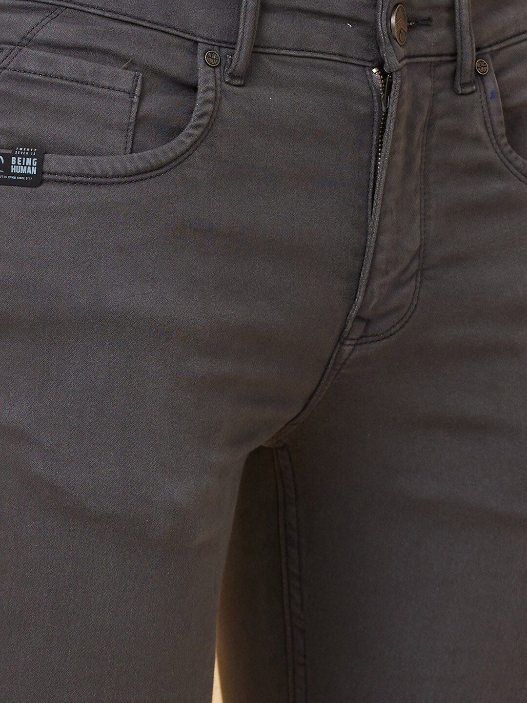 Being Human Men Slim Fit Clean Look Jeans - Image 6