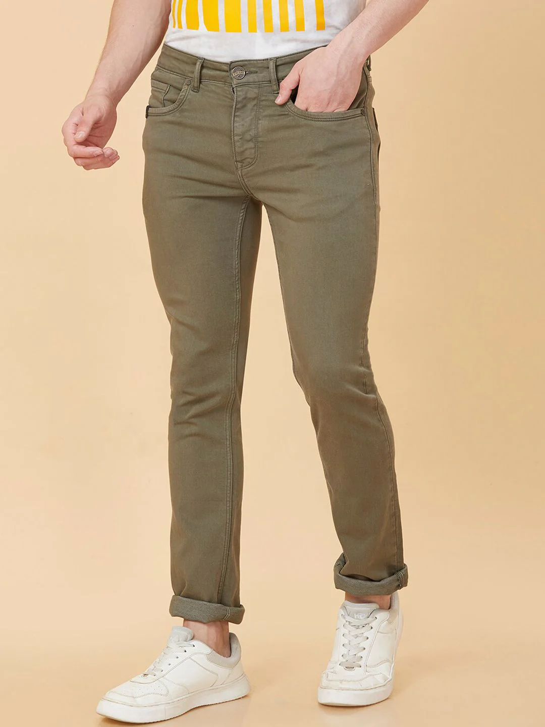 Being Human Men Slim Fit Clean Look Stretchable Jeans - Image 2