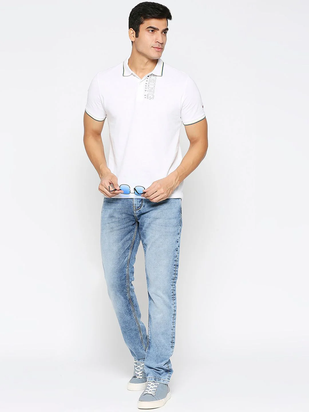 Being Human Men Slim Fit Heavy Fade Jeans - Image 4