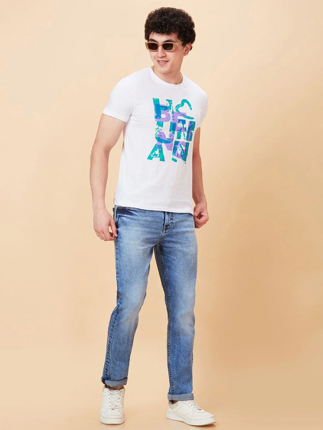 Being Human Men Slim Fit Heavy Fade Jeans - Image 4