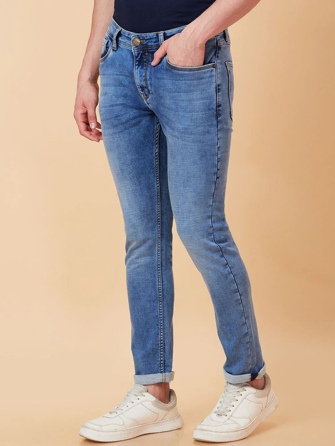 Being Human Men Slim Fit Heavy Fade Jeans - Image 2