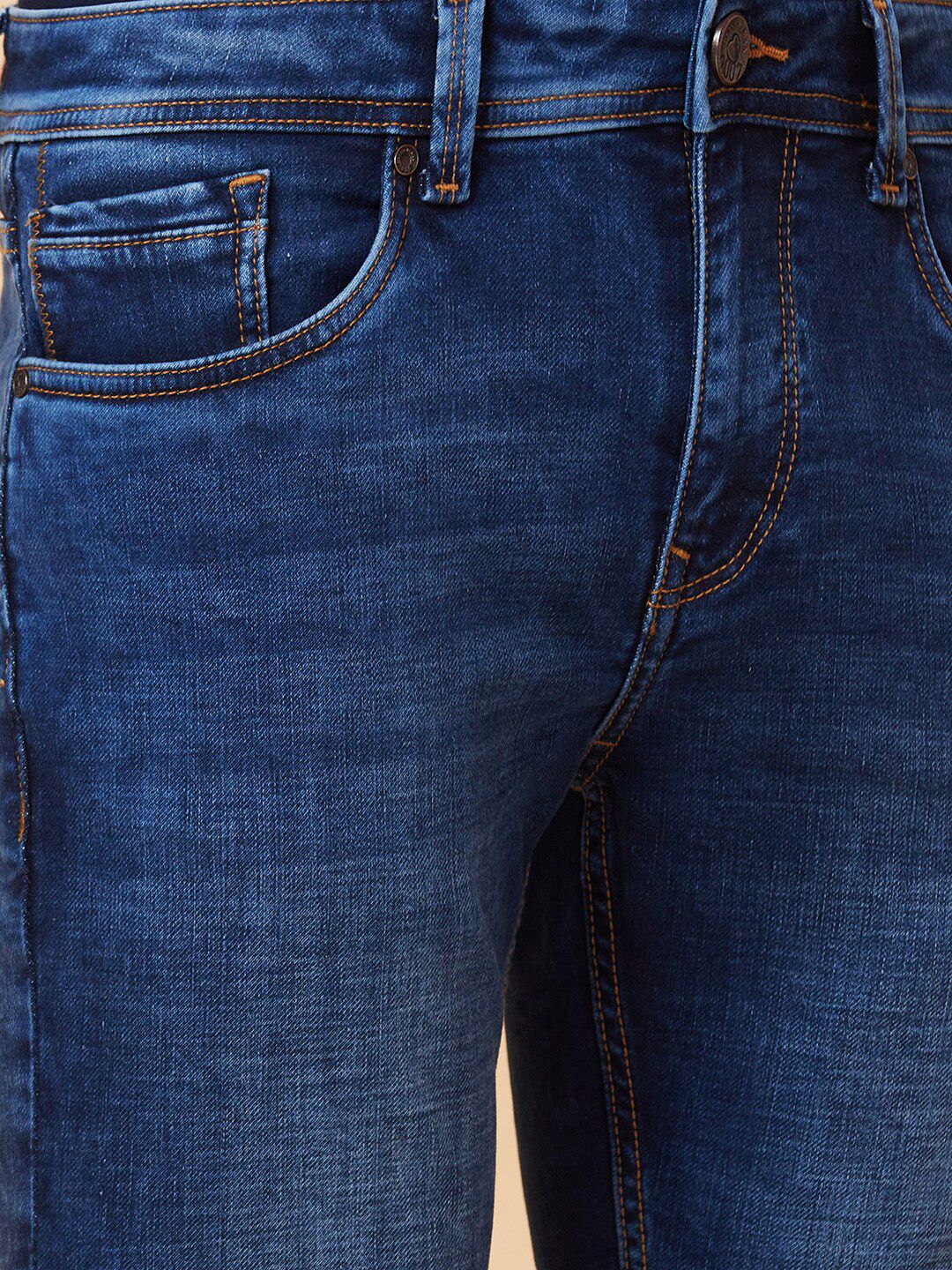 Being Human Men Slim Fit Light Fade Jeans - Image 6