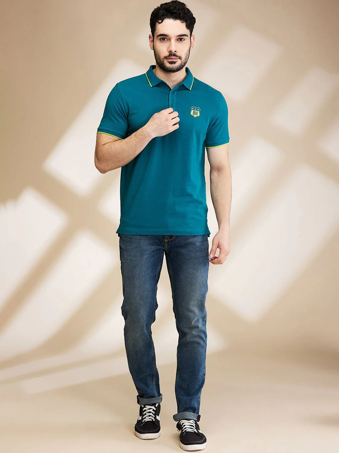 Being Human Men Slim Fit Light Fade Jeans - Image 5