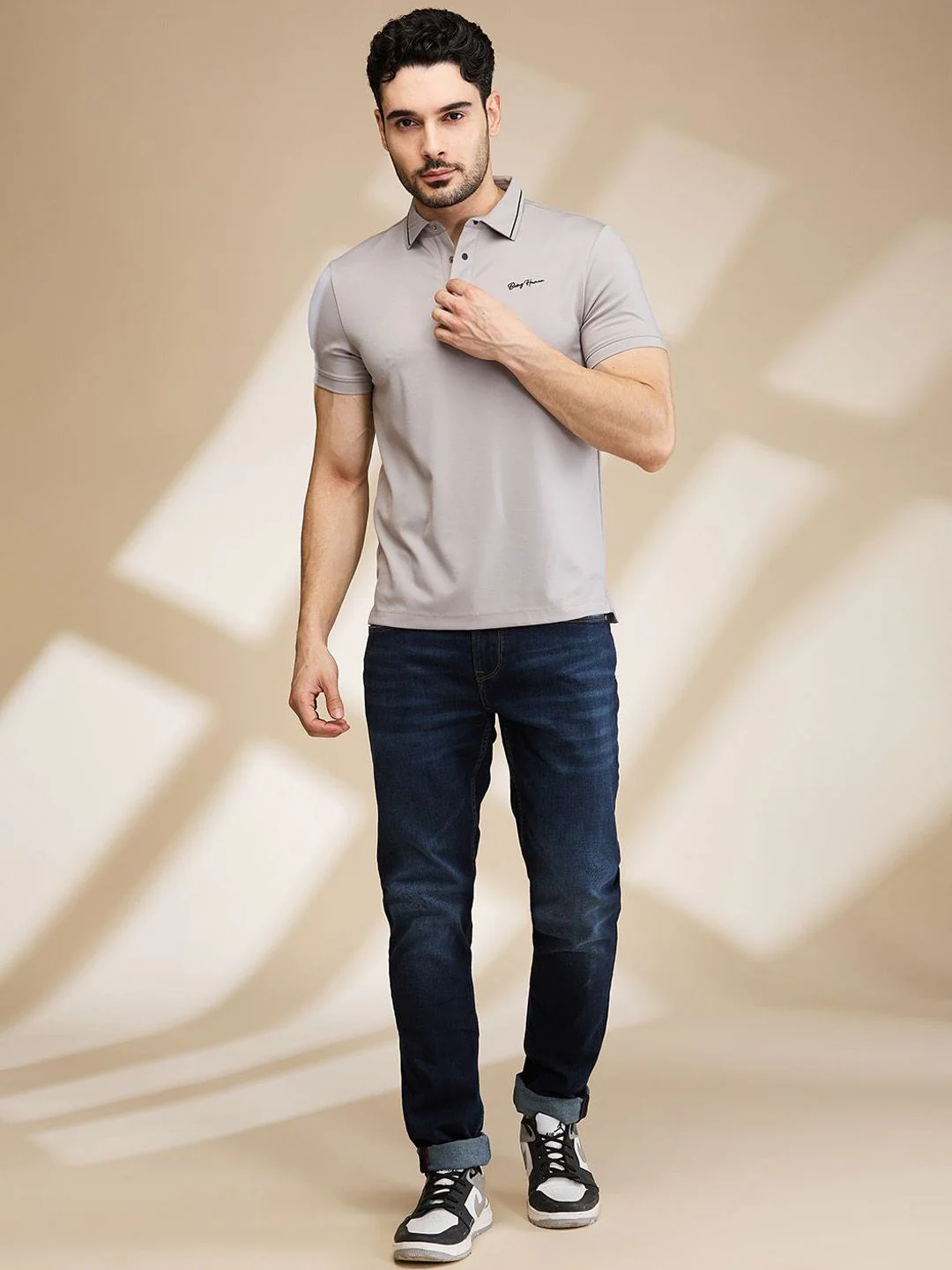 Being Human Men Slim Fit Light Fade Jeans - Image 5