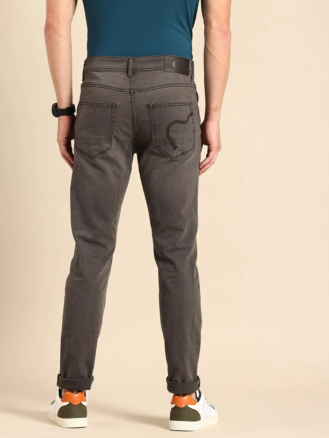Being Human Men Slim Fit Light Fade Stretchable Jeans - Image 3