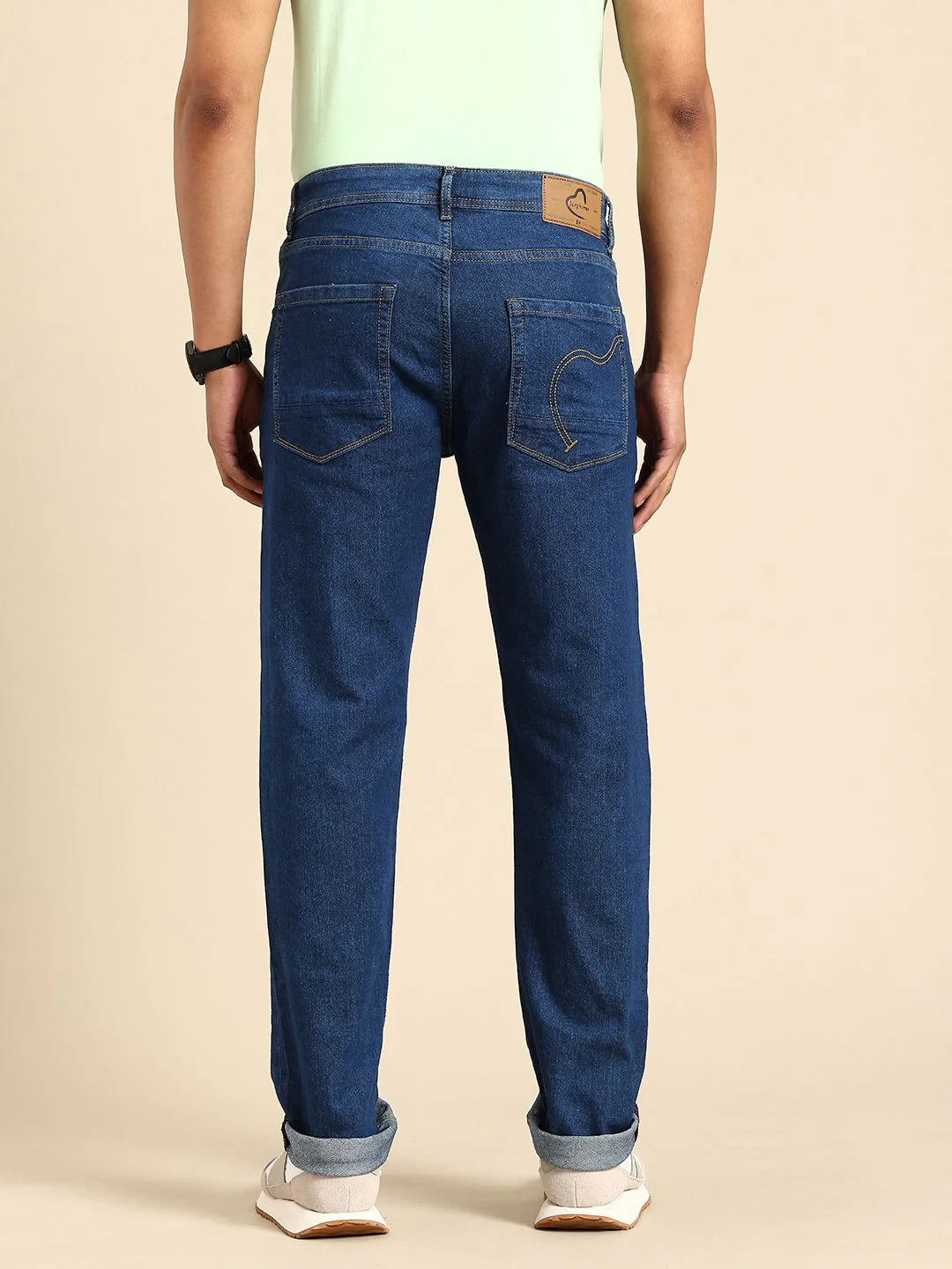 Being Human Men Slim Fit Low Distress Stretchable Jeans - Image 3
