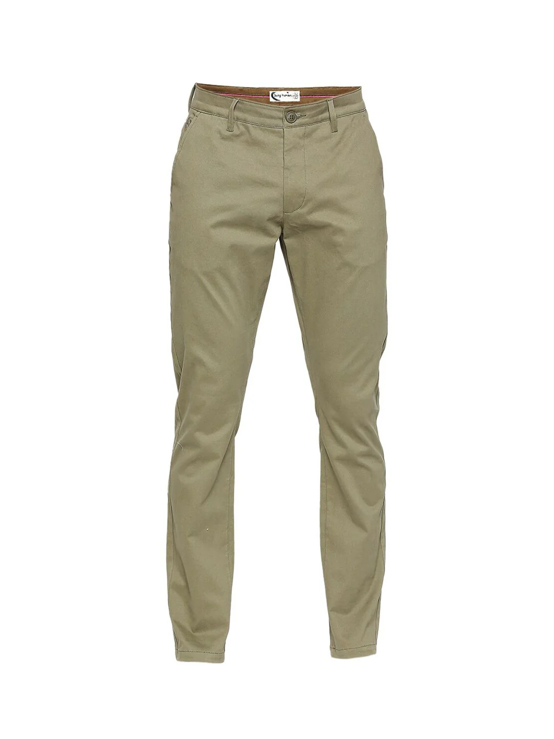 Being Human Men Slim Fit Mid-Rise Plain Chinos - Image 6