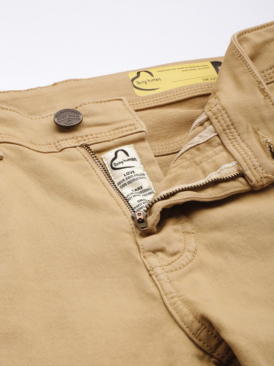 Being Human Men Slim Fit Stretchable Jeans - Image 4