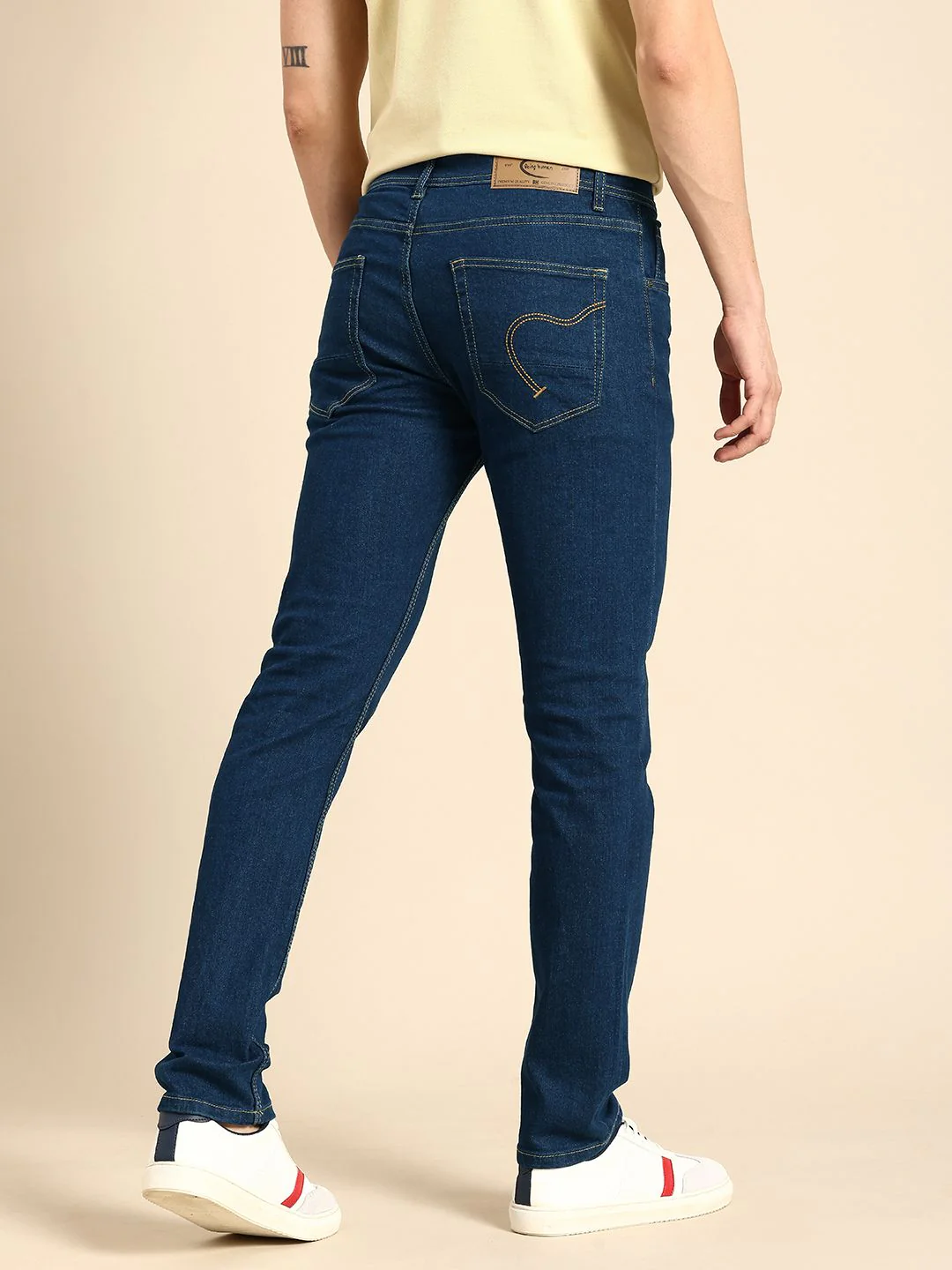 Being Human Men Slim Fit Stretchable Jeans - Image 3