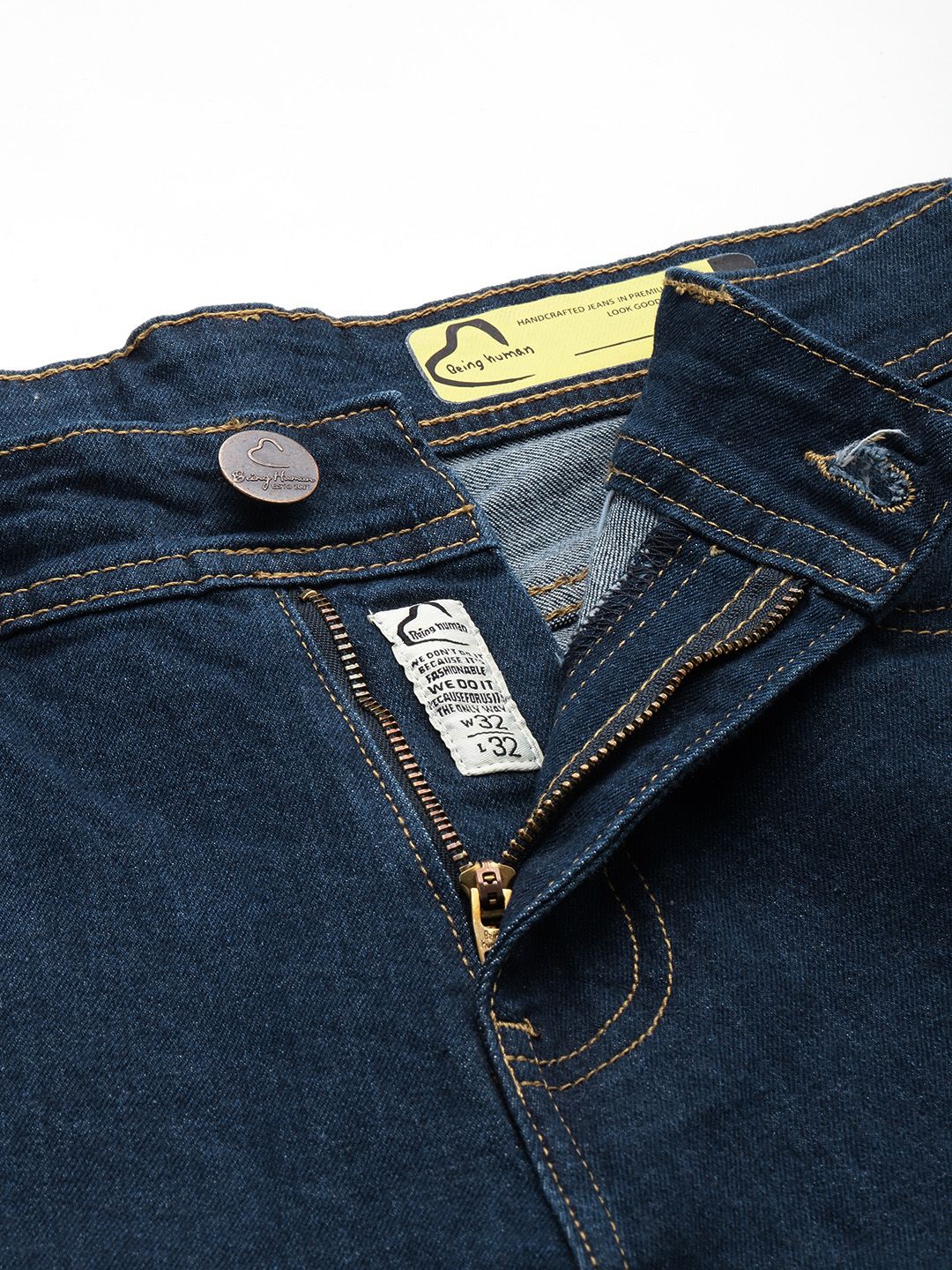 Being Human Men Slim Fit Stretchable Jeans - Image 4