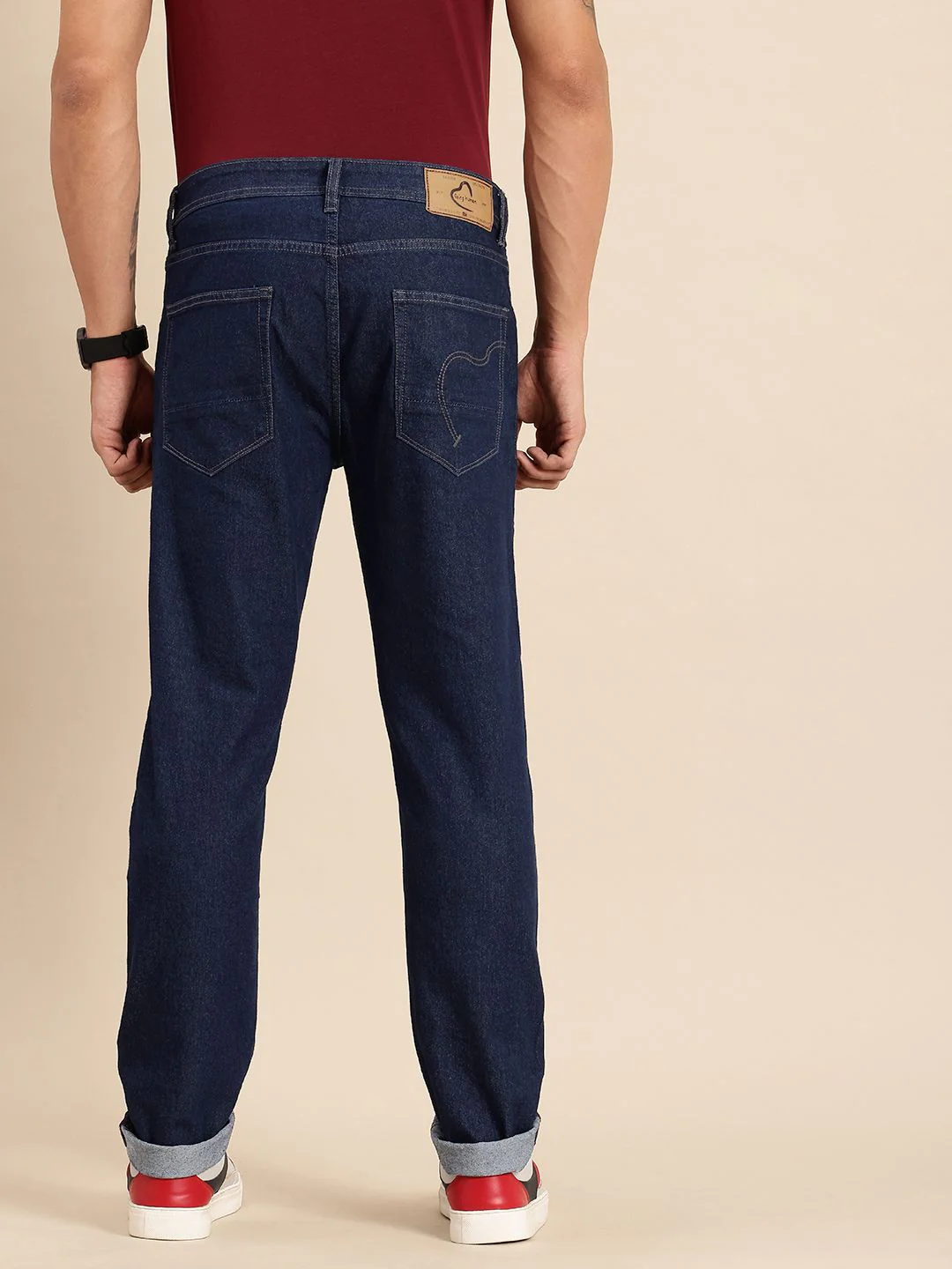 Being Human Men Slim Fit Stretchable Jeans - Image 3